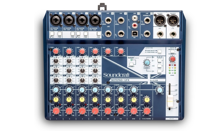 Soundcraft Notepad-12FX Mixing Console